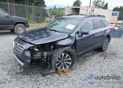 2017 Subaru Outback 2.5I Limited from USA, damaged, VIN 4S4BSANC4H3247121